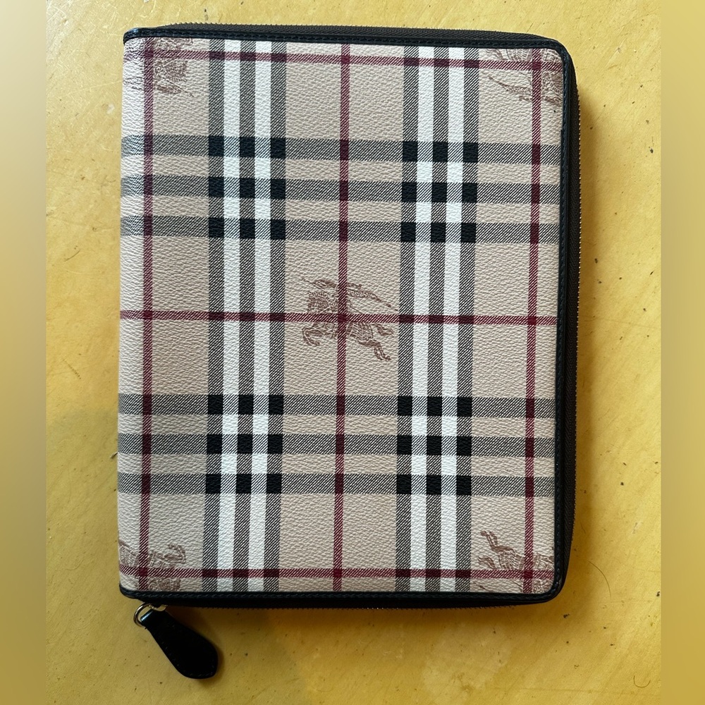 Burberry Leather iPad Case